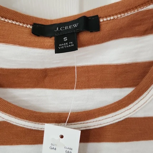 JCrew Striped Skeeveless Top -Small NWT - Picture 2 of 5